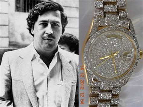 montre pablo escobar rolex|escobar's watch price.